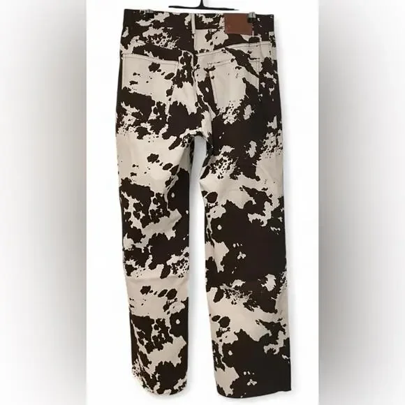 NWT MIAOU x Revolve | SZ M | Coastal Cowgirl Mid Rise Straight Leg Jeans Pants - Picture 6 of 11